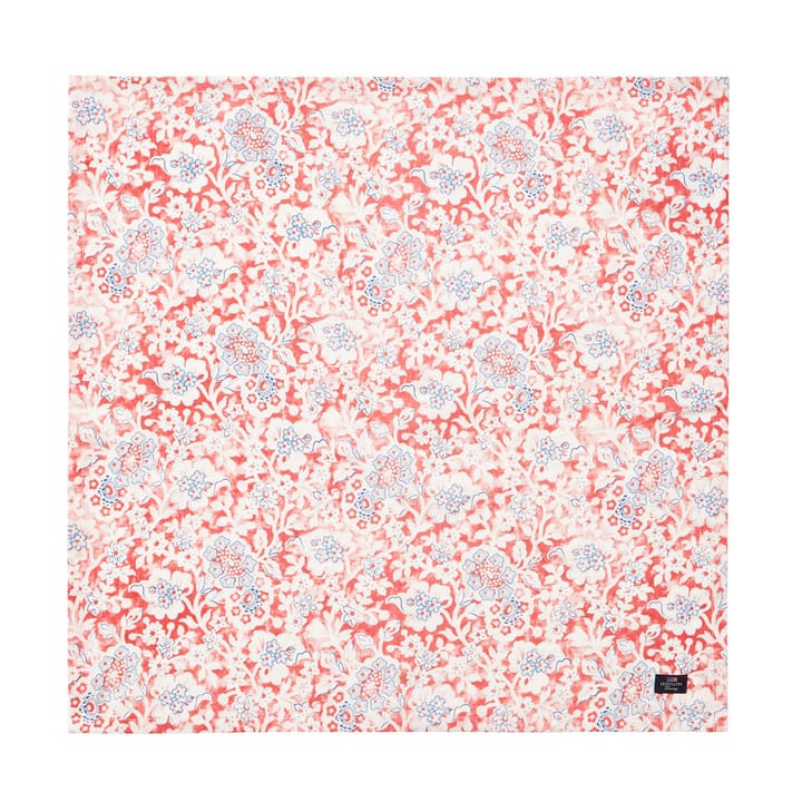 Printed Flowers Recycled Cotton kangasservetti 50x50 cm, Coral Lexington