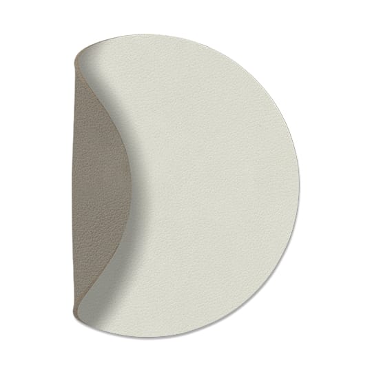 Nupo lasinalunen circle käännettävä 1 kpl - Linen-Flint Grey - LIND DNA