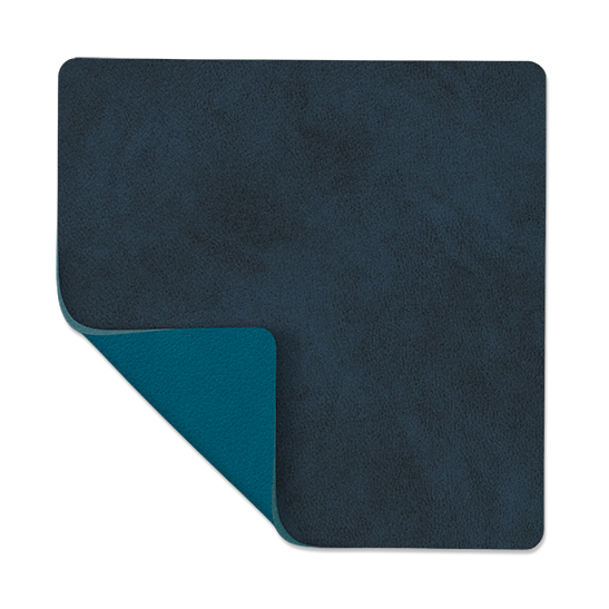 LIND DNA Nupo lasinalunen square kaksipuolinen 1 kpl Midnight blue-petrol