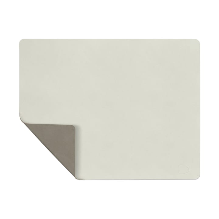 Nupo pöytätabletti kaksipuolinen square L 1 kpl - Linen-Flint grey - LIND DNA