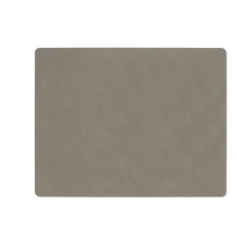 Nupo pöytätabletti kaksipuolinen square L 1 kpl - Linen-Flint grey - LIND DNA