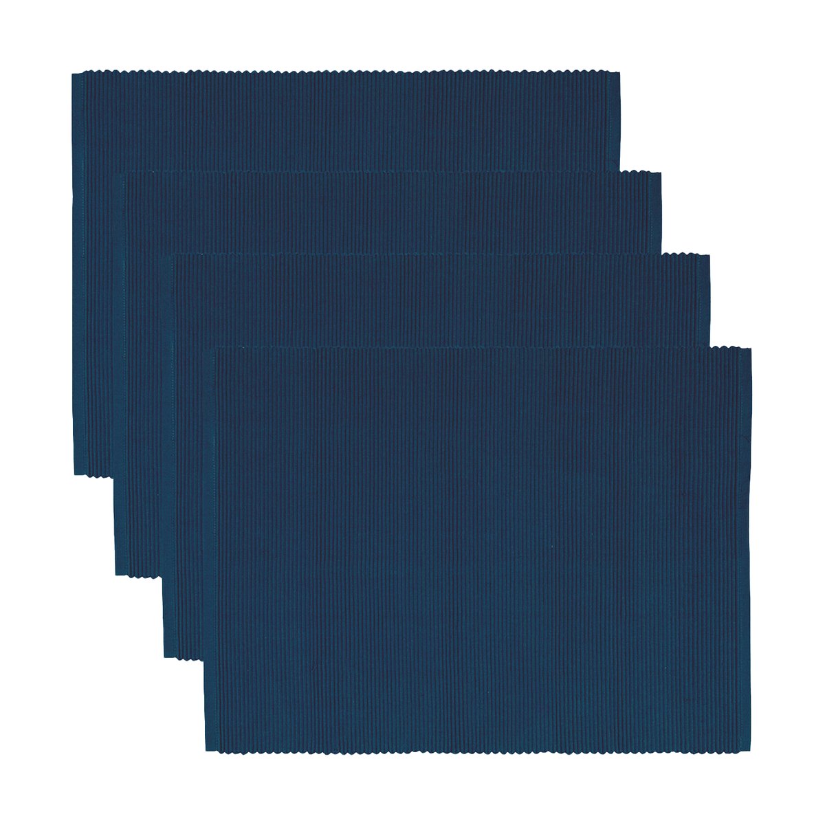 Linum Uni pöytätabletti 35×46 cm 4-pack Indigonsininen