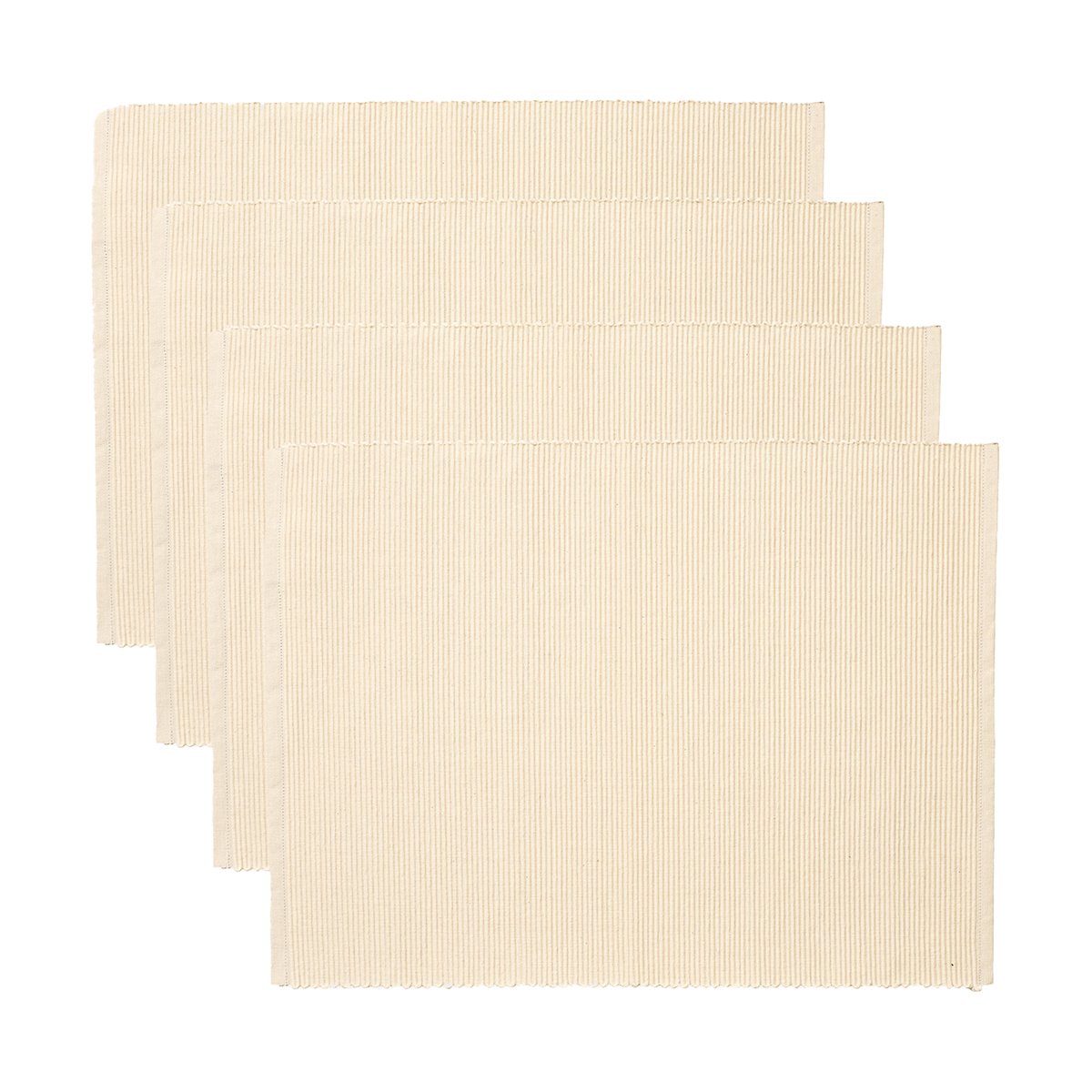 Linum Uni pöytätabletti 35x46 cm 4-pack Kermainen beige