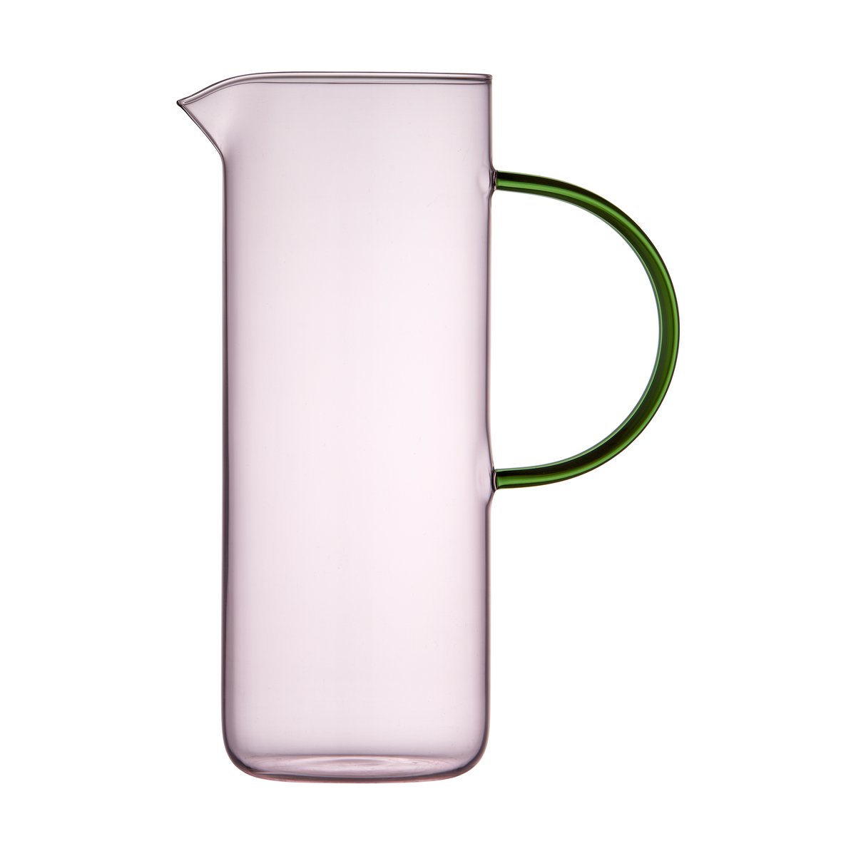 Lyngby Glas Torino lasikannu 1,1 l Pink-green