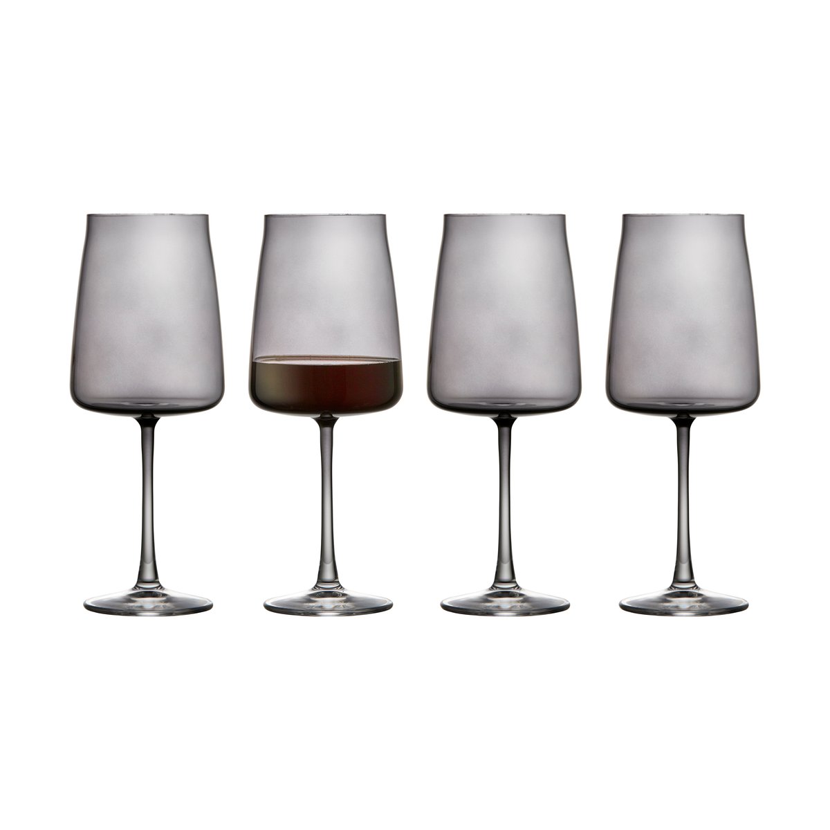 Lyngby Glas Zero punaviinilasi 54 cl 4-pakkaus Smoke