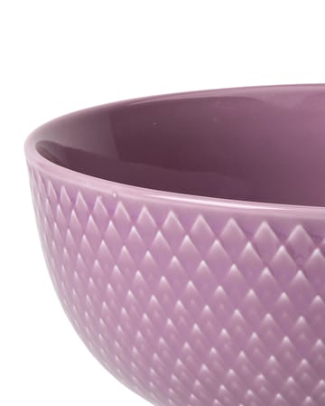 Rhombe kulho Ø 15,5 cm - Violetti - Lyngby Porcelæn