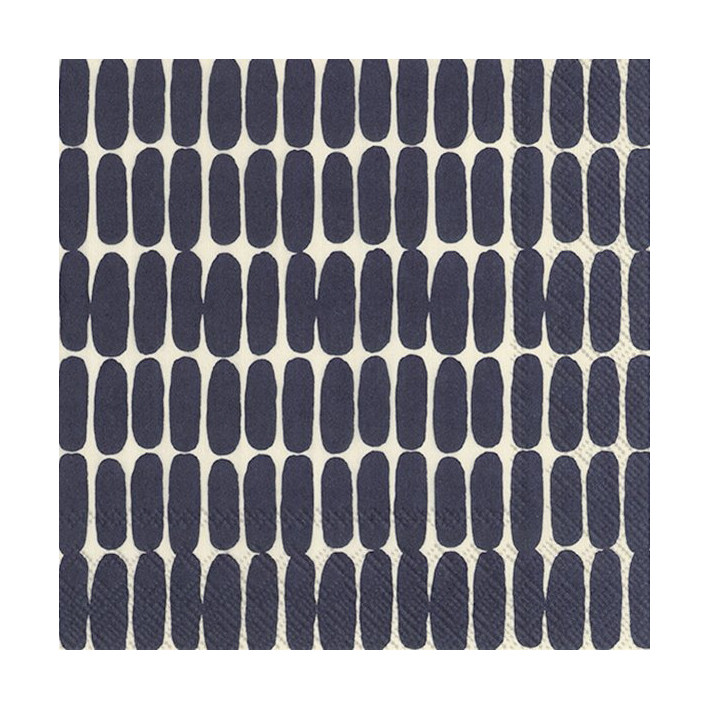 Marimekko Alku lautasliina 33×33 cm 20-pack Linen-black