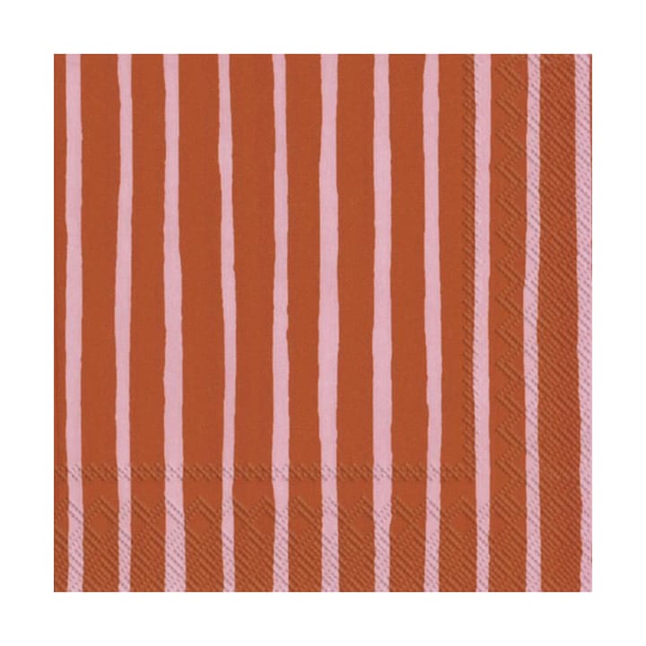 Piccolo lautasliina 33x33 cm 20 kpl, Pinkki-oranssi Marimekko