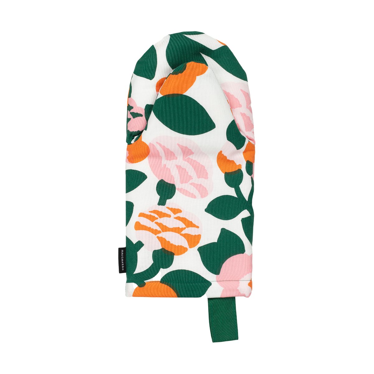 Marimekko Pieni green green patakinnas 15×31 cm Vihreä-oranssi