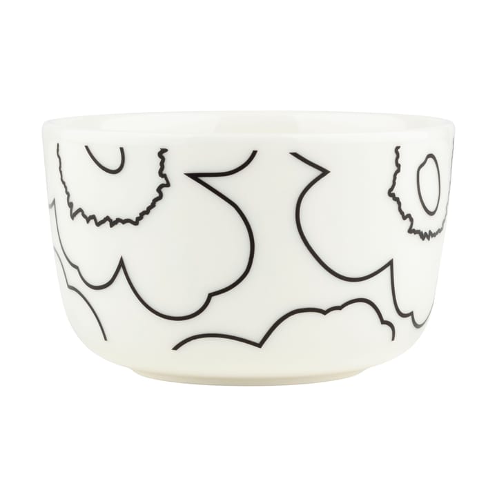 Piirto Unikko kulho 2,5 dl, White-black Marimekko