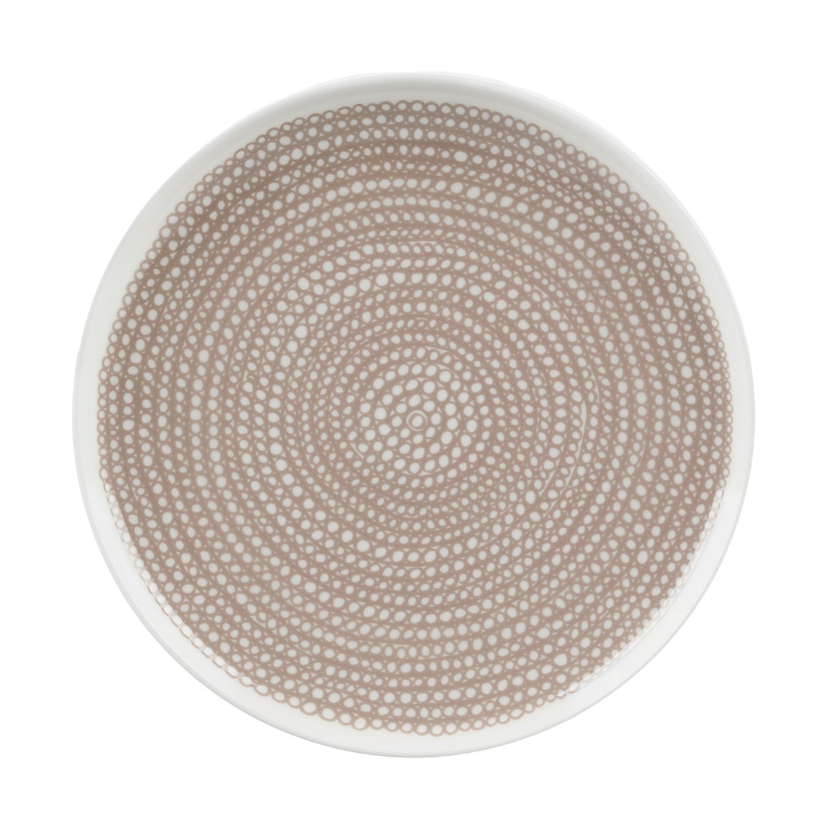 Marimekko Siirtolapuutarha lautanen Ø 25 cm White-beige