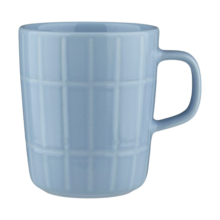 Tiiliskivi muki 25 cl - Light blue-off white - Marimekko