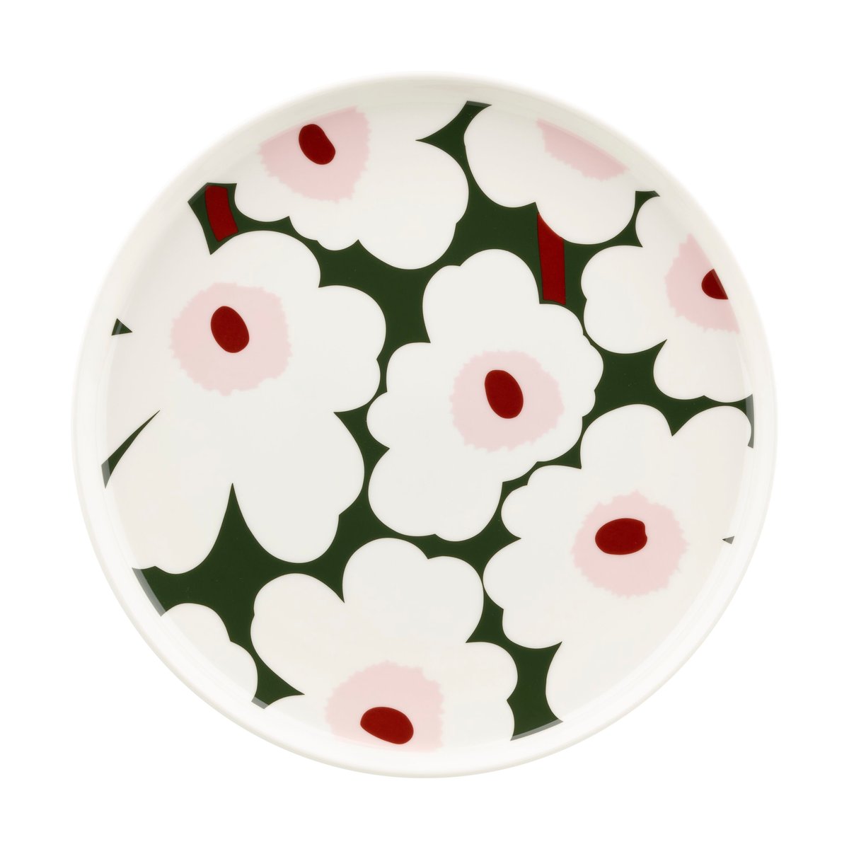 Marimekko Unikko lautanen Ø 25 cm Vihreä