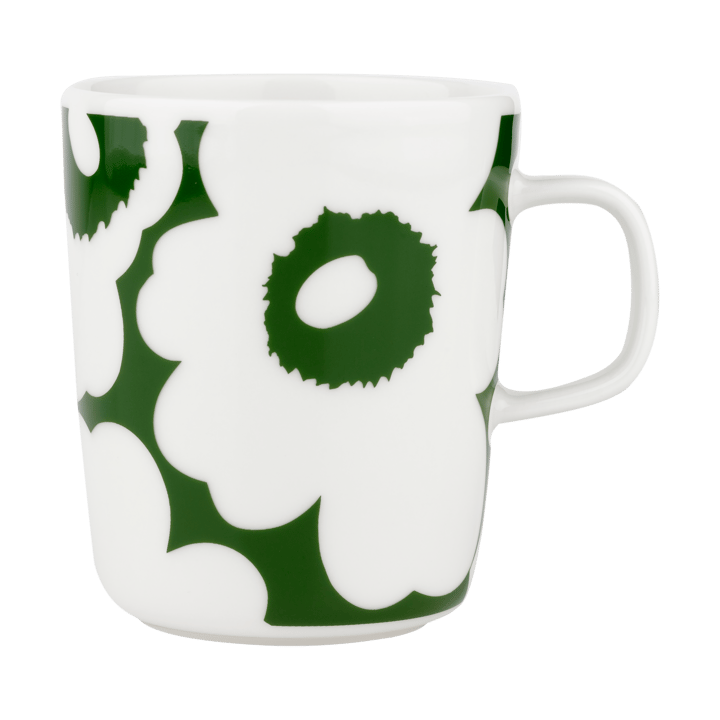 Unikko muki 25 cl, White-green Marimekko