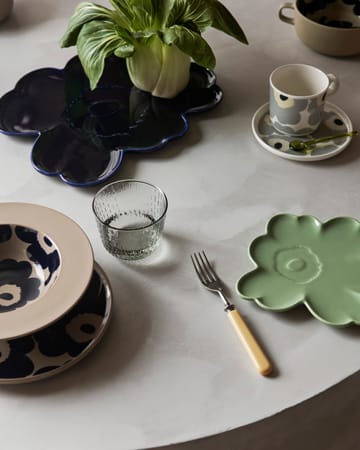 Unikko muki 25 cl - White-light grey-sand-dark blue - Marimekko