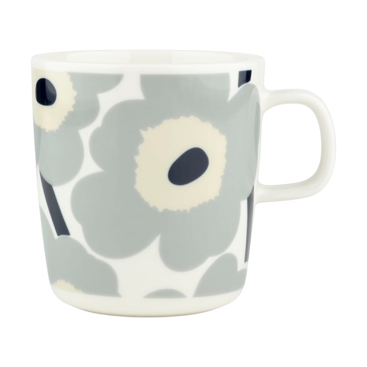 Unikko muki 40 cl - White-light grey-sand-dark blue - Marimekko