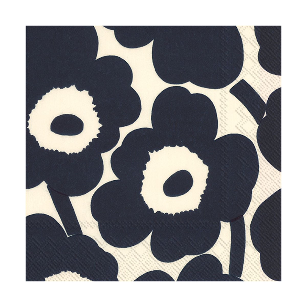 Marimekko Unikko servetti 33×33 cm 20 kpl Tummansininen