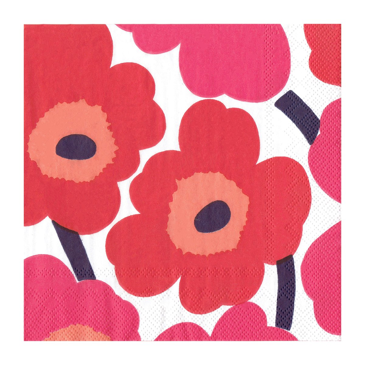 Marimekko Unikko servietti 40×40 cm 20-pakkaus Red