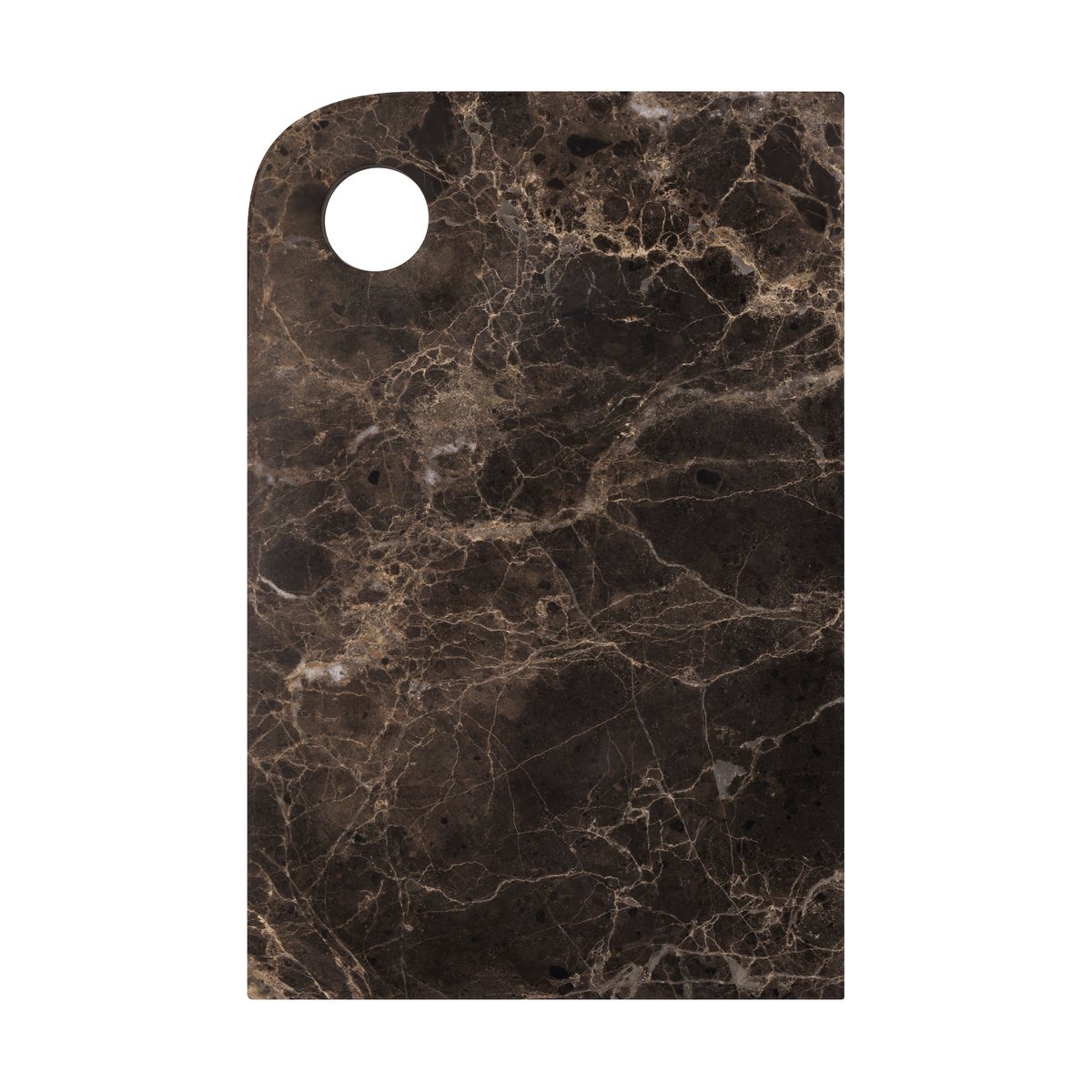 Mette Ditmer Marble tarjotin medium 20×30 cm Brown