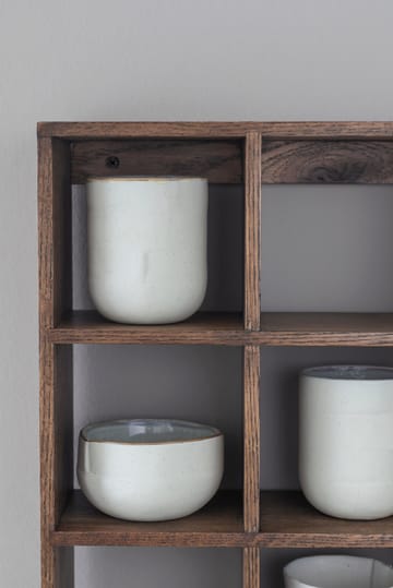 Showcase seinähylly 40x53 cm - Dark oiled oak - Mette Ditmer