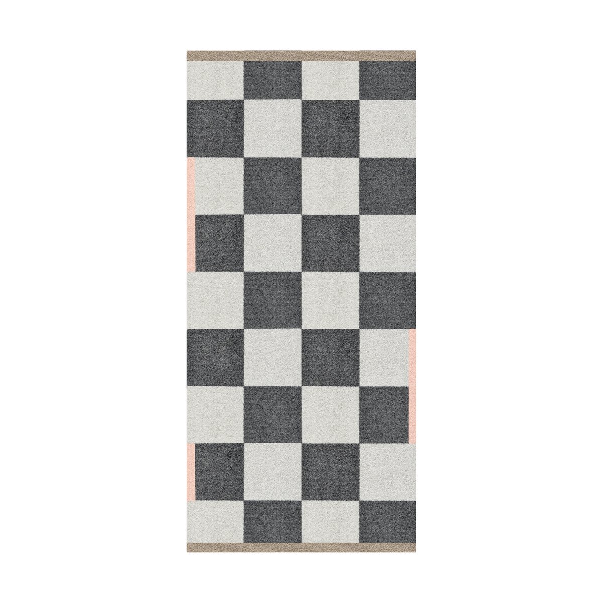 Mette Ditmer Square all-round käytävämatto Dark grey 70×150 cm