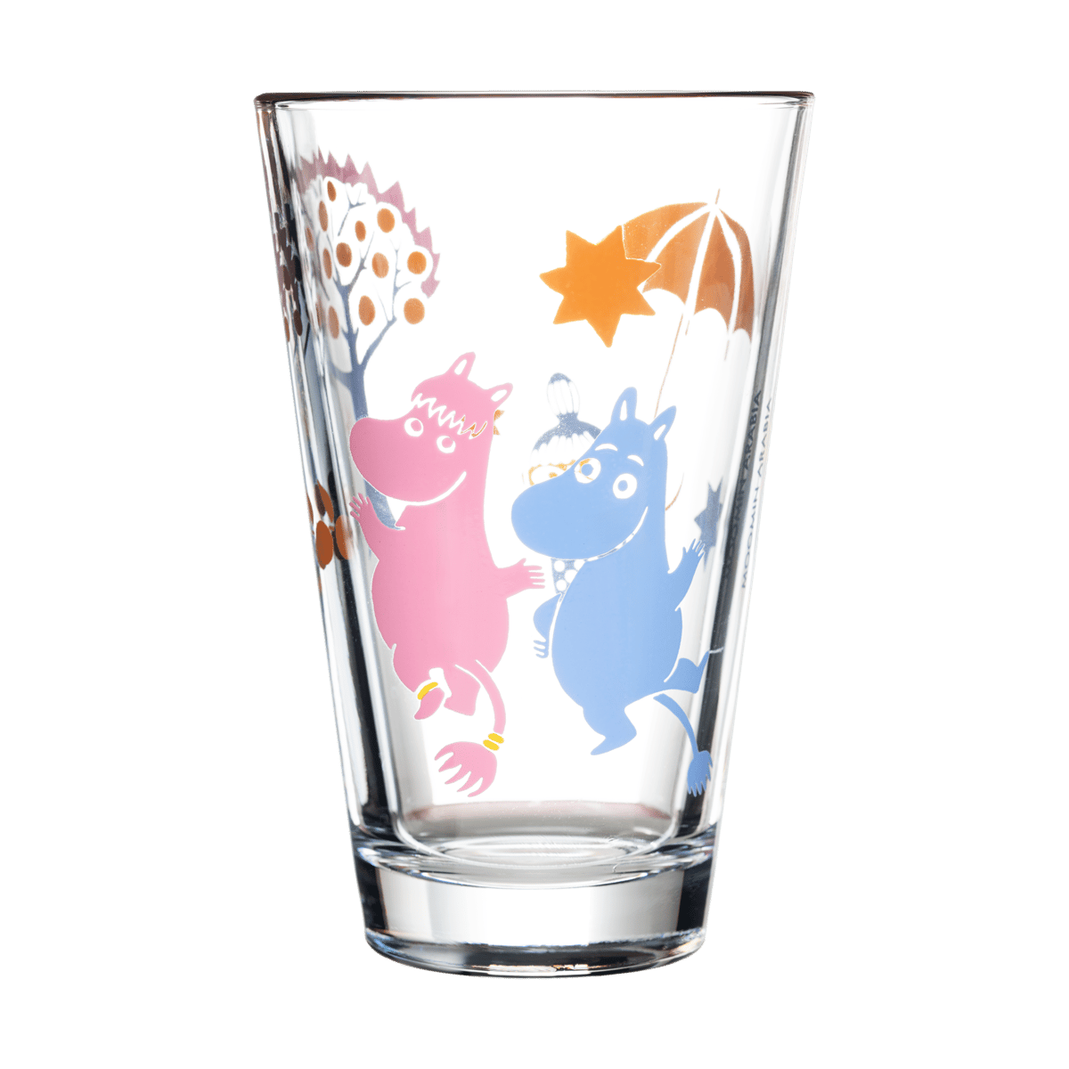 Moomin Arabia Juhla Muumi lasi 30 cl 2-pack Klar