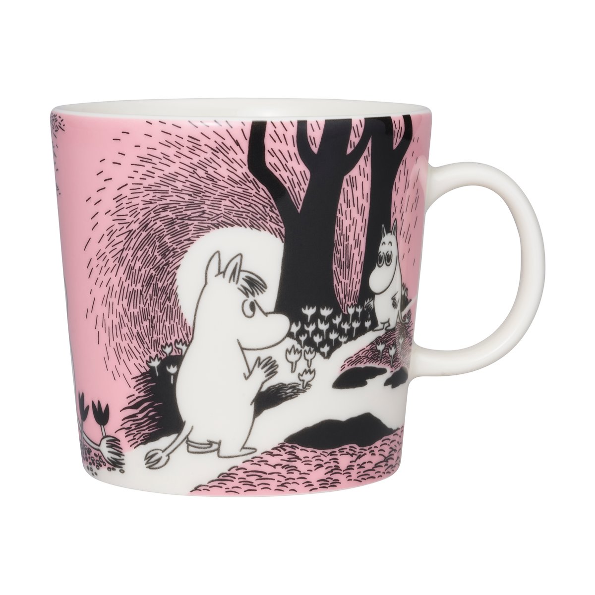 Moomin Arabia Muumimuki Rakkaus 40 cl Vaaleanpunainen