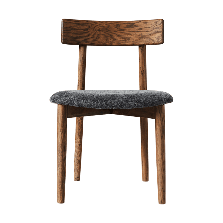 Tetra tuoli istuimella, Graniitin värinen kangas-tummanvärinen tammi MUUBS