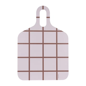 Checks & Stripes -tarjotin 30 x 44 cm - Brown-beige - Muurla