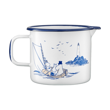 Moomin emalikannu 1,3L - Sailors - Muurla