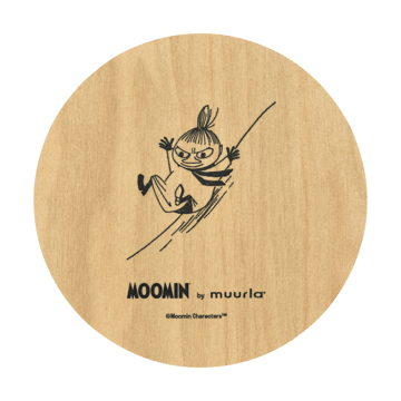 Moomin lasinalunen Ø10 cm - Anna sataa lunta - Muurla