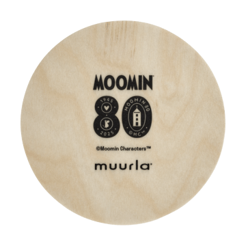 Muumi 80 lasinalunen Ø11 cm 4 kpl pakkaus - Monivärinen - Muurla