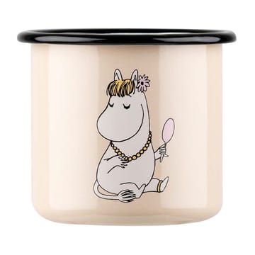 Snorkmaiden Retro -emalimuki 37 cl - Beige - Muurla