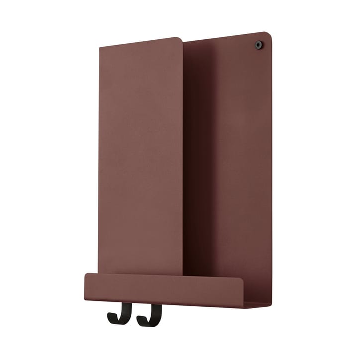 Folded hylly 29,5 x 40 cm, Deep Red Muuto