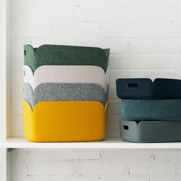 Restore säilytyskori pieni - Dusty green (vaaleanvihreä) - Muuto