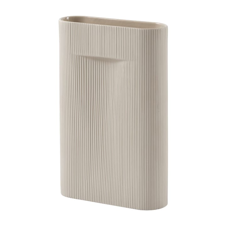 Ridge maljakko 48,5 cm - Beige - Muuto