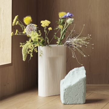 Ridge maljakko 48,5 cm - Off white - Muuto