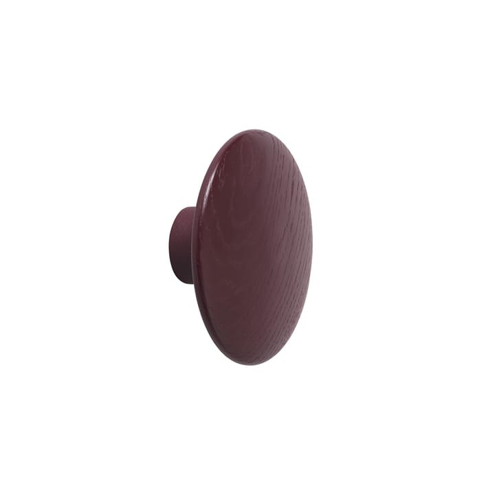 The Dots vaatekoukku burgundy - Iso - Muuto