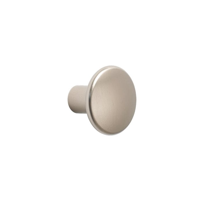 Muuto The Dots -vaatekoukku metalli 2,7 cm Taupe