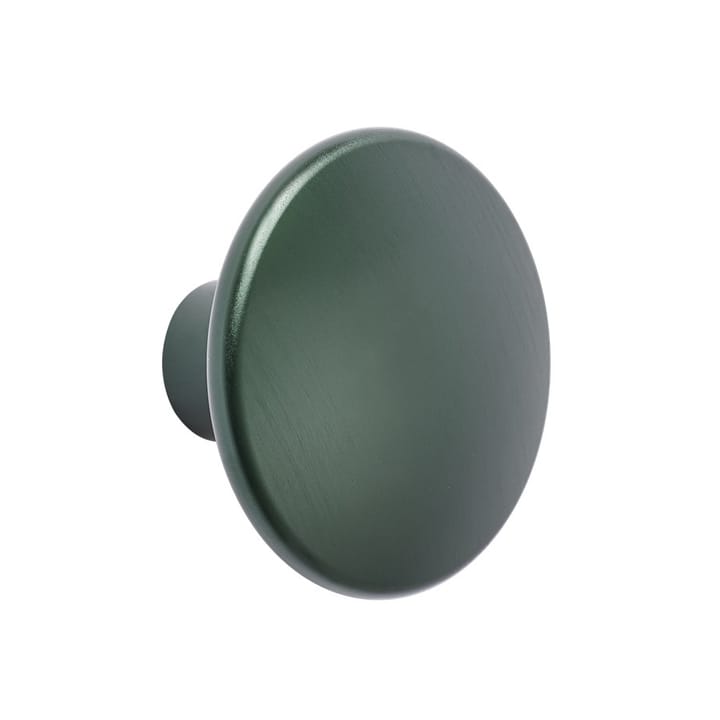 The Dots -vaatekoukku metalli 5 cm, Dark green Muuto