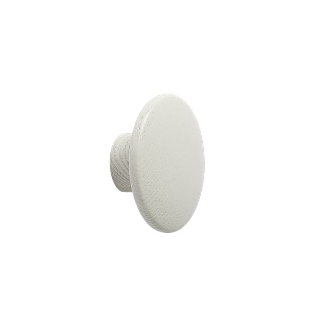 The Dots -vaatekoukku off white - Ø 6,5 cm - Muuto