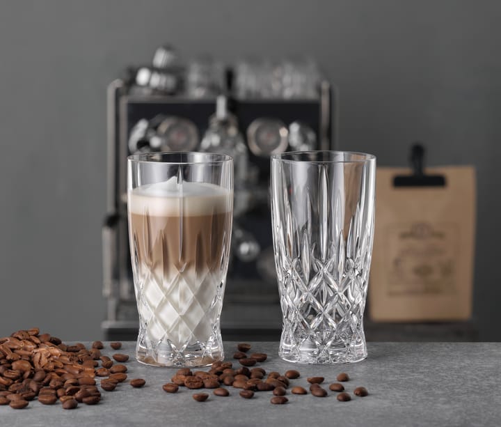 Noblesse Barista Latte -lasi 35 cl 2-pakkaus, Clear Nachtmann