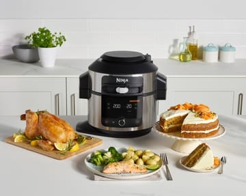 Ninja Foodi OL550 11-in-1 ONE-Lid multicooker 6 L - Ruostumaton teräs - Ninja