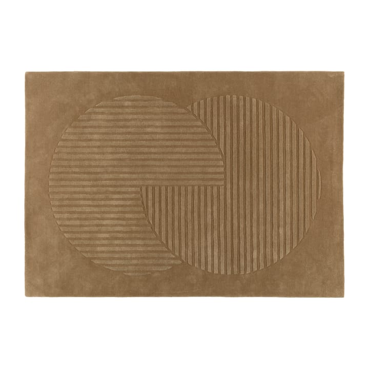 Levels villamatto circles beige, 200x300 cm NJRD