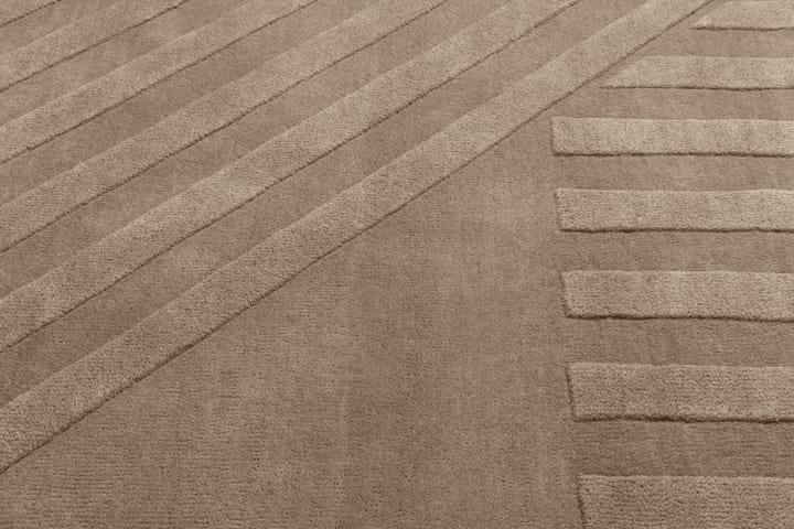 Levels villamatto stripes harmaa, 200x300 cm NJRD
