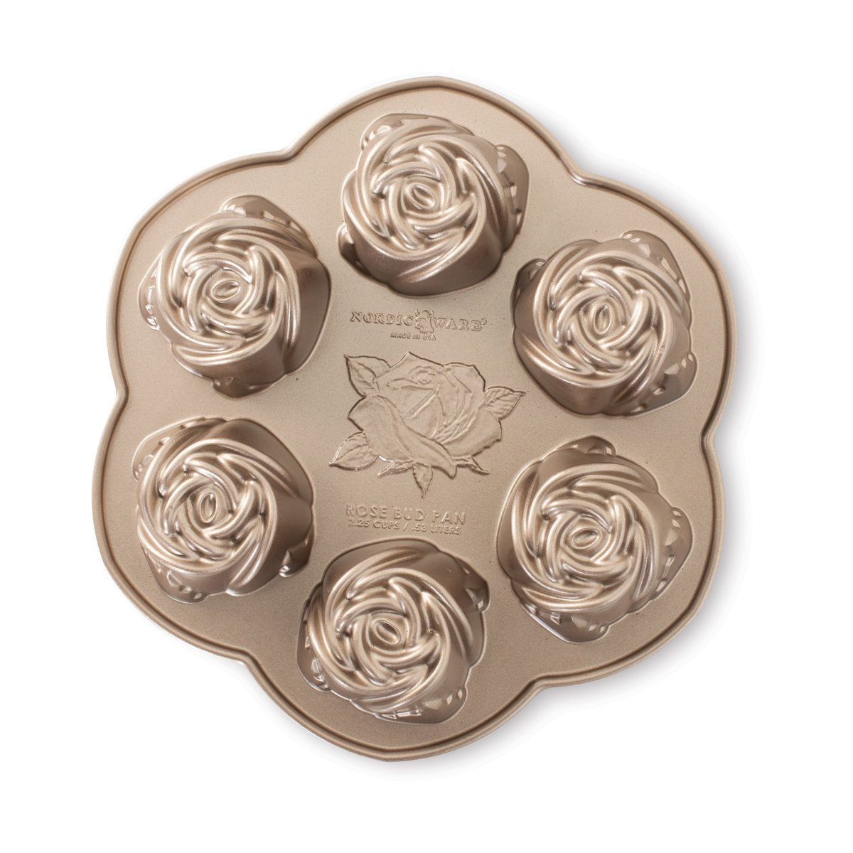 Nordic Ware Nordic Ware Rosebud -leivontavuoka Toffee