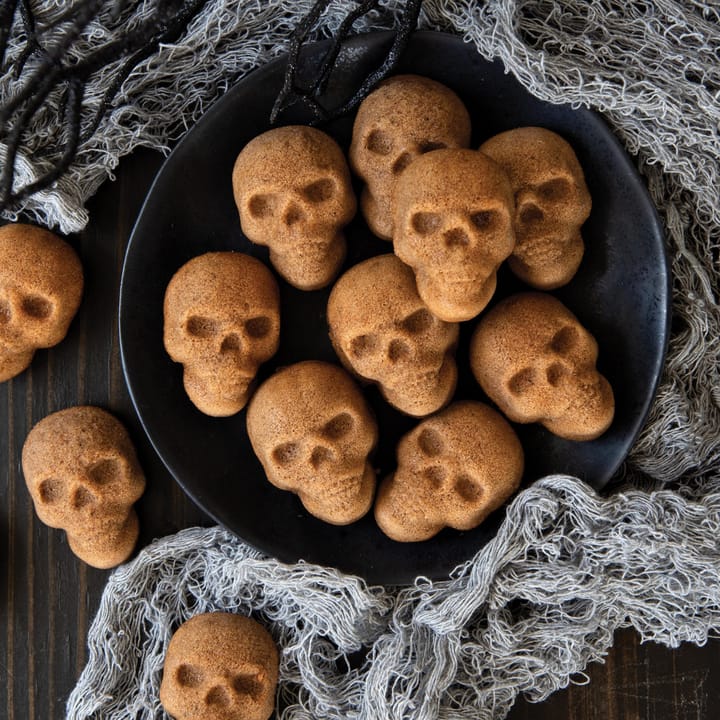 Nordic Ware Skull Bites -leivontavuoka, Pronssi Nordic Ware