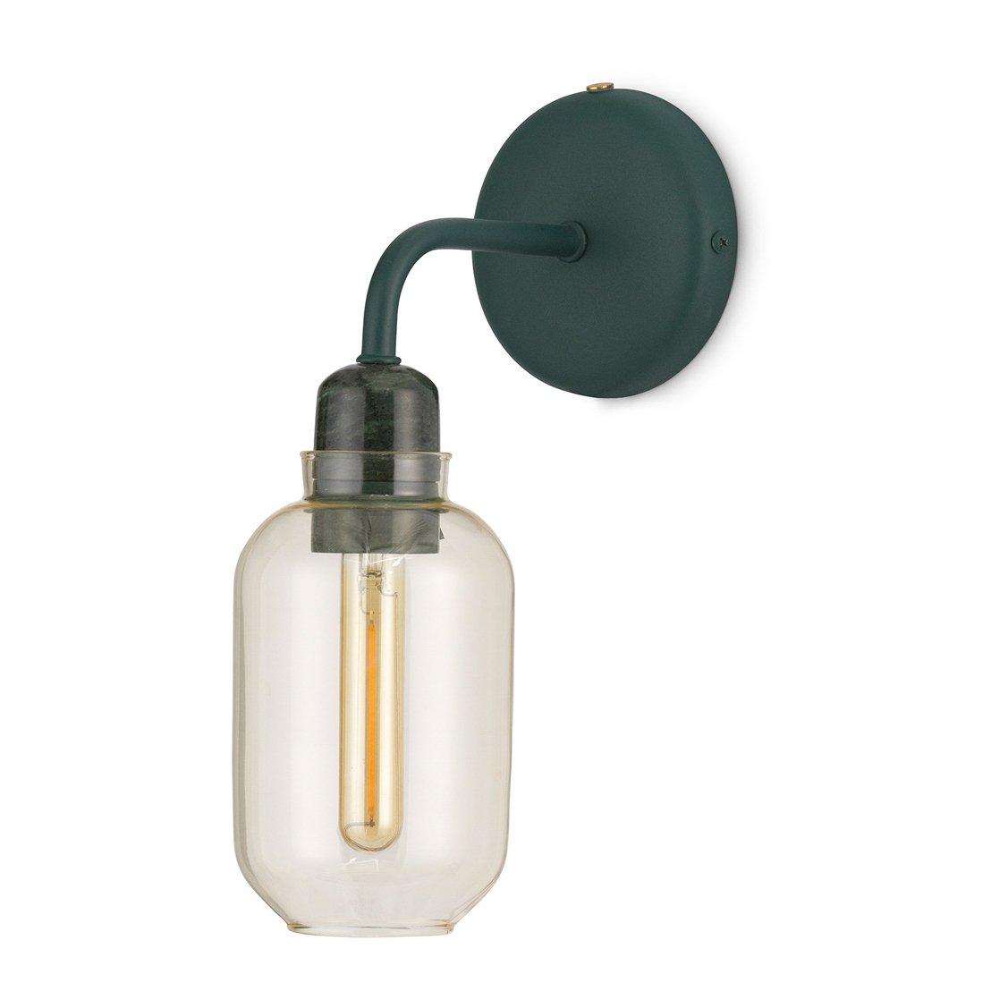 Normann Copenhagen Amp seinävalaisin Gold-green