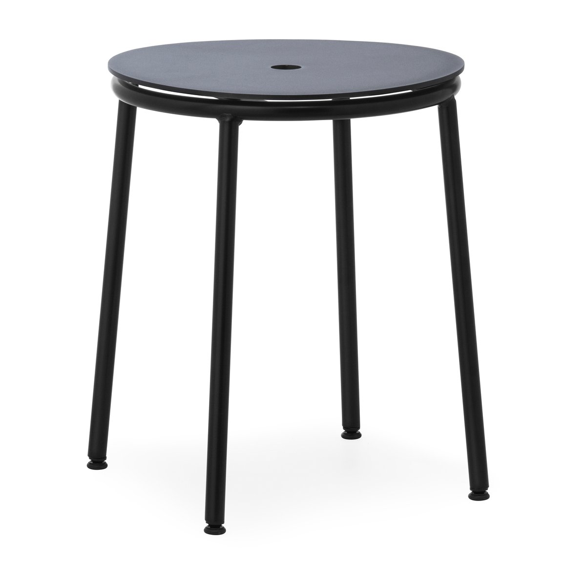 Normann Copenhagen Circa jakkara 45 cm Musta alumiini