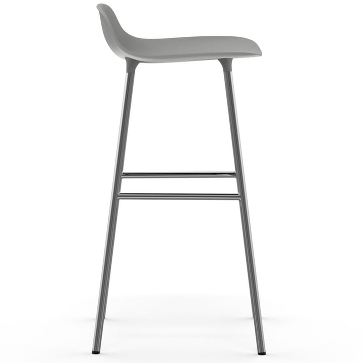 Form baarituoli kromatut jalat 75 cm, Harmaa Normann Copenhagen